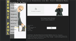 Desktop Screenshot of berniepaul.de